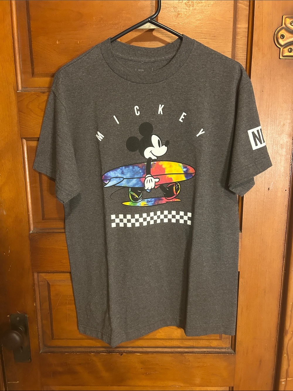 Mickey Graphic Short Sleeve Tee - Charcoal